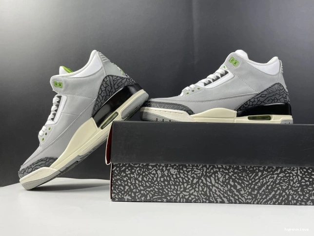 HYPE Retro 136064-006 Jordan Air Chlorophyll 3 0709